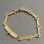 [Marin]CHAINE BRACELET SMALL MODEL DIAMOND