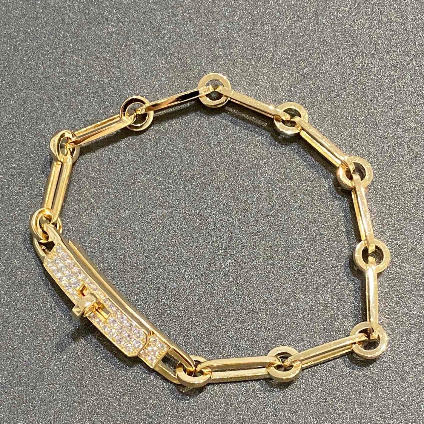 [Marin]CHAINE BRACELET SMALL MODEL DIAMOND