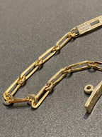 [Marin]CHAINE BRACELET SMALL MODEL DIAMOND