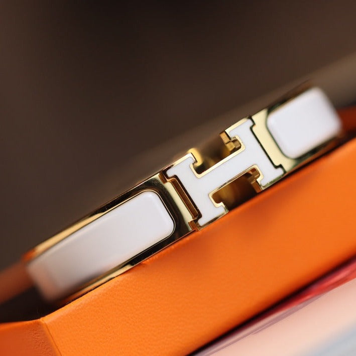 [Marin-Jewelry]H BRACELET 12MM GOLD