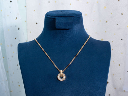 [Marin]GARI NECKLACE PINK GOLD DIAMOND