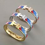 [Marin]H BRACELET DOTTED BORDER 12MM