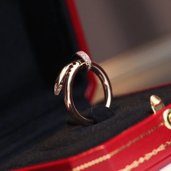 [Marin]JUSTE RING 2.65MM ピンクゴールド ダイヤモンド