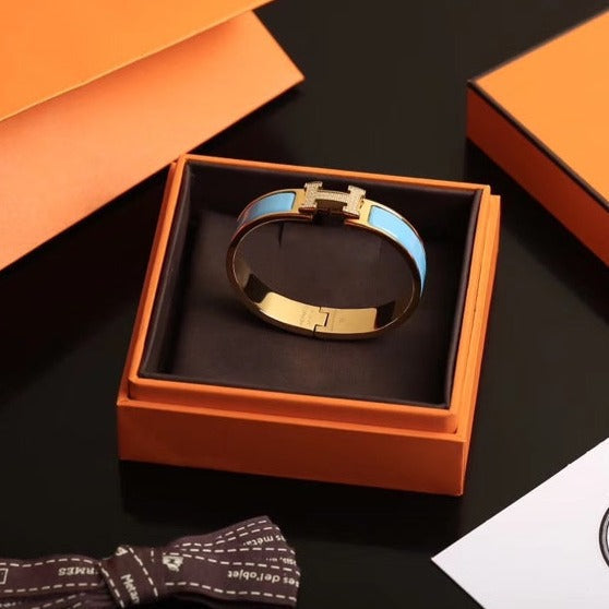 [Marin-Jewelry]H CLOUD BLUE BRACELET GOLD DIAMOND