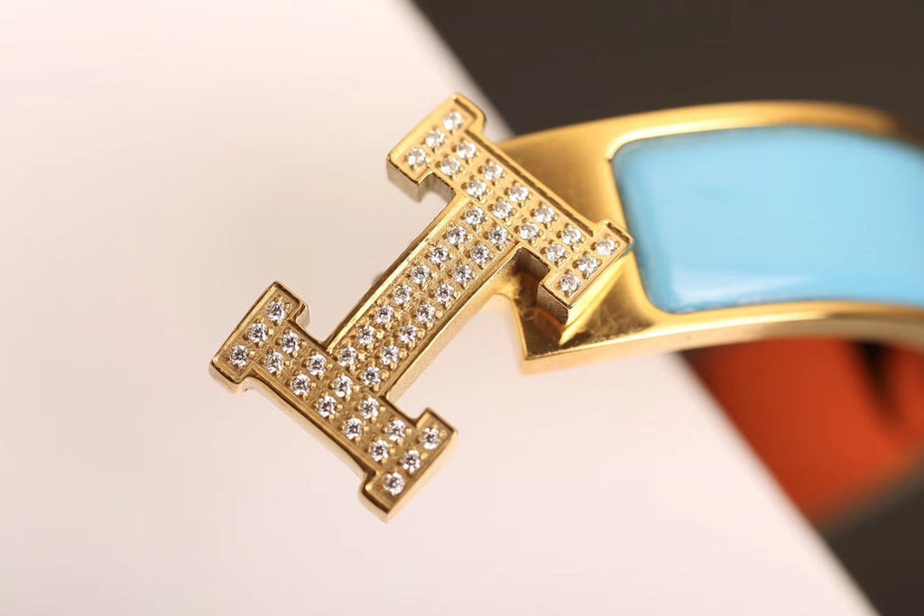 [Marin]H CLOUD BLUE BRACELET GOLD DIAMOND