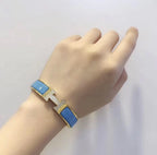 [Marin]H CLOUD BLUE BRACELET GOLD DIAMOND