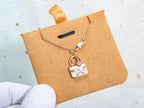 [Marin]AMULETTE PEDANT ROSE GOLD NECKLACE