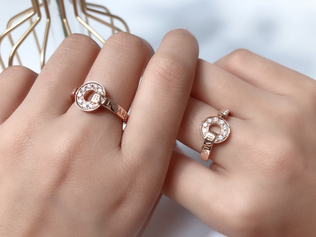 [Marin]DREAM RING DIAMOND PINK GOLD