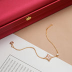 [Marin]BRACELET STAR 1 DIAMOND OR ROSE