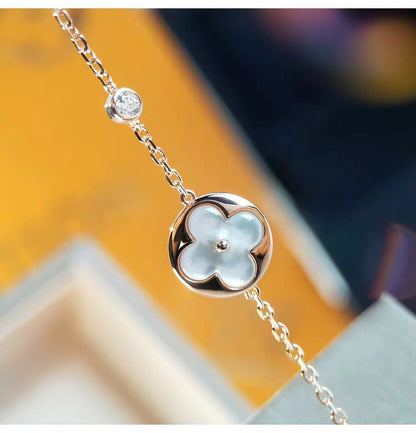 [Marin]SUN MOP GOLD 1 DIAMOND NECKLACE