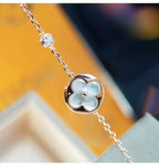 [Marin]SUN MOP GOLD 1 DIAMOND NECKLACE