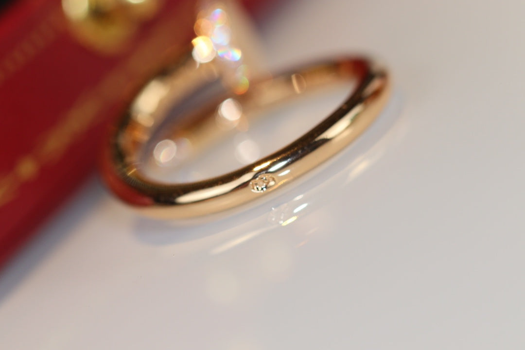 [Marin]JUSTE RING 2.65MM GOLD DIAMOND
