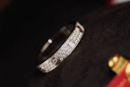 [Marin-Jewelry]LOVEリング 3.6MM パヴェダイヤモンド