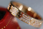 [Marin]BAGUE LOVE PAVÉE DE DIAMANTS 3,6 MM