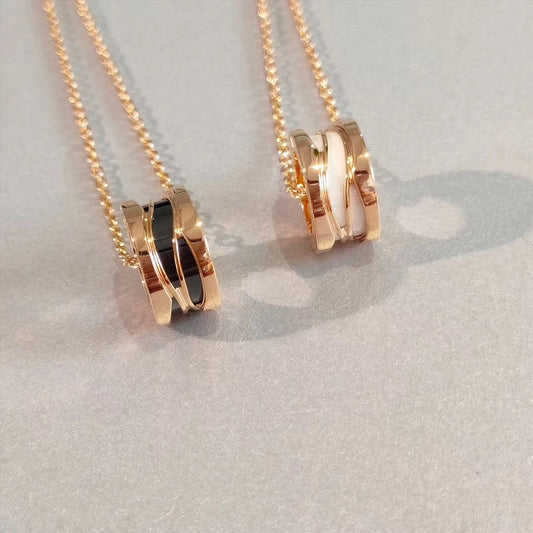 [Marin]ZERO 1 NECKLACE PINK GOLD