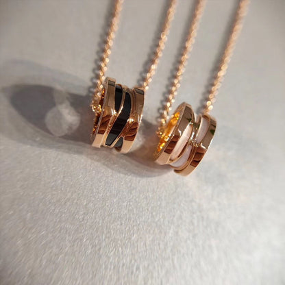 [Marin]ZERO 1 NECKLACE PINK GOLD