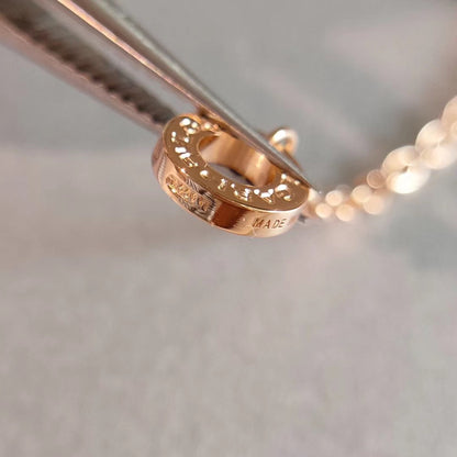 [Marin]ZERO 1 NECKLACE PINK GOLD