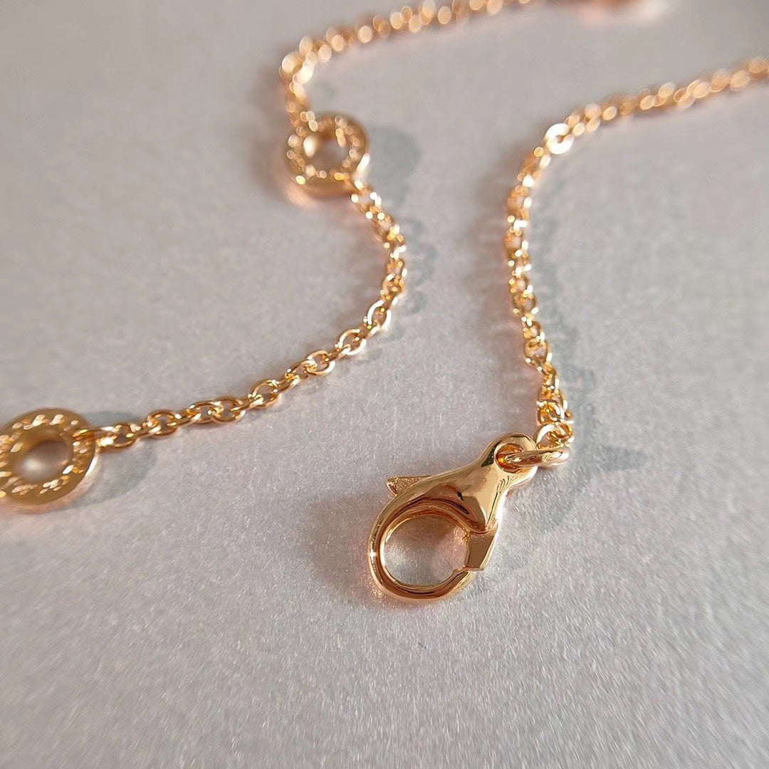 [Marin]ZERO 1 NECKLACE PINK GOLD
