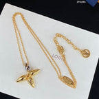 [Marin]LOUISETTE PEDANT GOLD NECKLACE