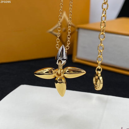 [Marin-Jewelry]LOUISETTE PEDANT GOLD NECKLACE