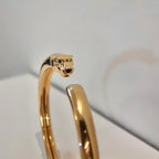 [Marin]PANTHERE GOLD OPEN BRACELET