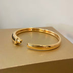 [Marin]PANTHERE GOLD OPEN BRACELET