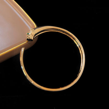 [Marin-Jewelry]PANTHERE GOLD OPEN BRACELET