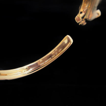 [Marin-Jewelry]PANTHERE GOLD OPEN BRACELET