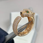 [Marin]PANTHERE PINK GOLD DIAMOND RING