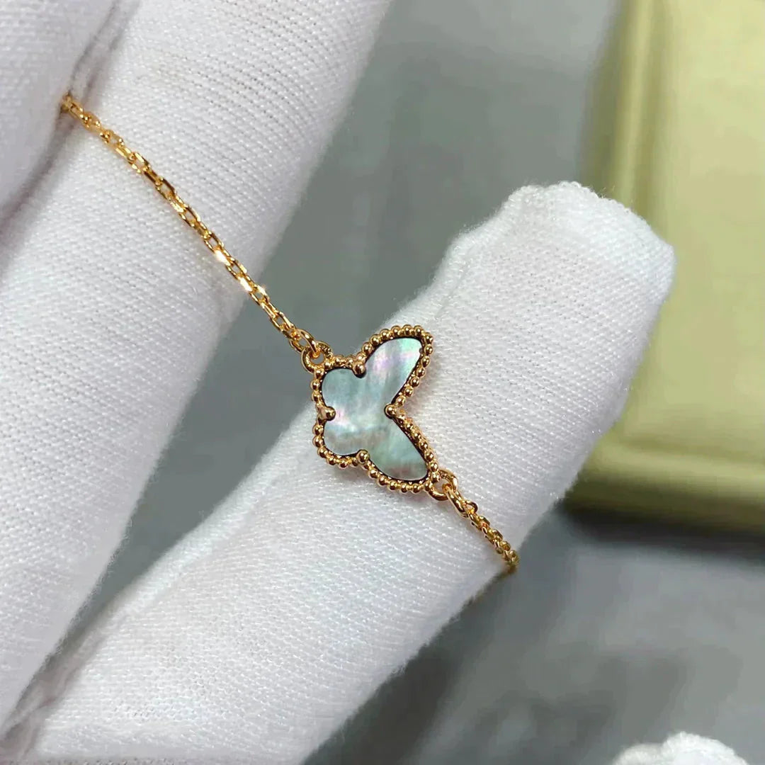 [Marin]BUTTERFLY DARK MOP BUTTERFLY BRACELET
