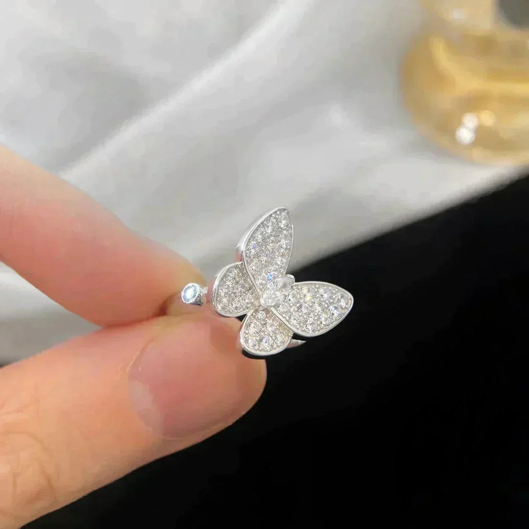 [Marin-Jewelry]BUTTERFLY DIAMOND RING