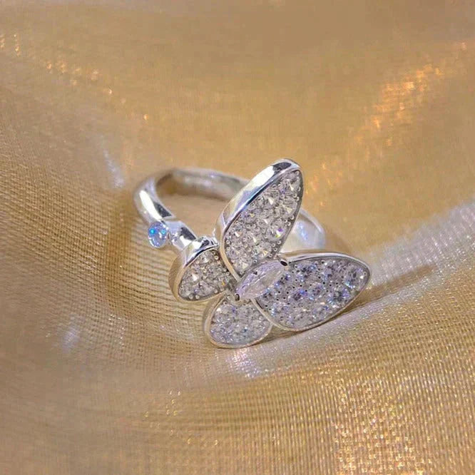 [Marin-Jewelry]BUTTERFLY DIAMOND RING