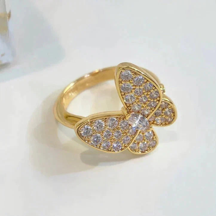 [Marin]BUTTERFLY DIAMOND RING