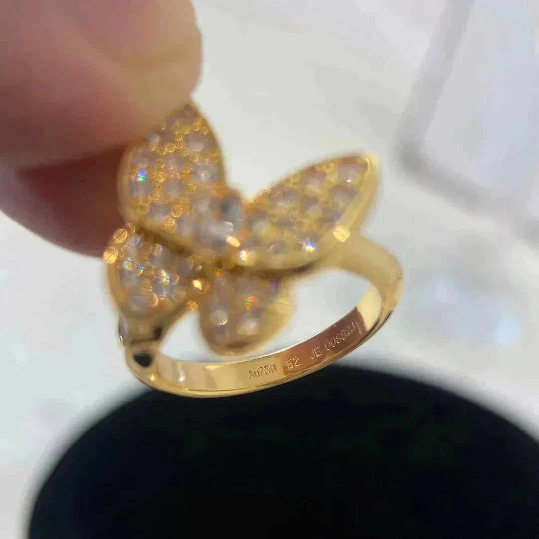 [Marin]BUTTERFLY DIAMOND RING