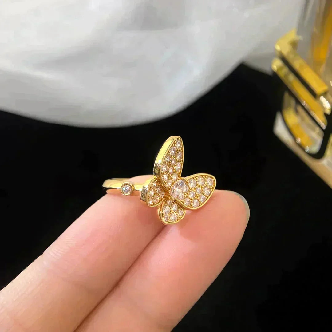 [Marin]BUTTERFLY DIAMOND RING