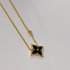 [Marin]STAR BLACK MOP NECKLACE