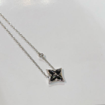 [Marin-Jewelry]STAR BLACK MOP NECKLACE