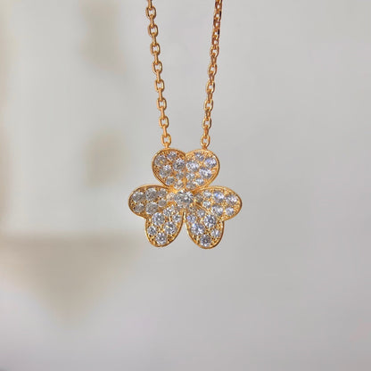 [Marin-Jewelry]フラワーダイヤモンドネックレス