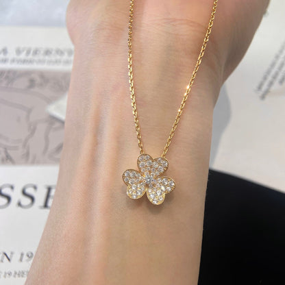 [Marin-Jewelry]フラワーダイヤモンドネックレス
