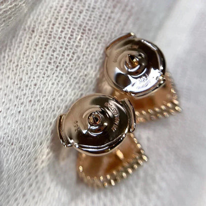 [Marin-Jewelry]HEART CARNELIAN STUD EARRINGS