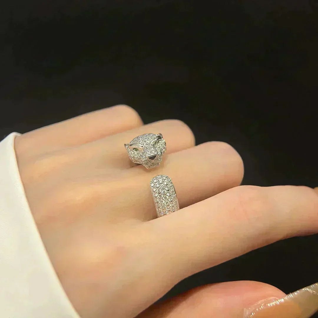 [Marin-Jewelry]パンテール 5.5MM フルダイヤ リング