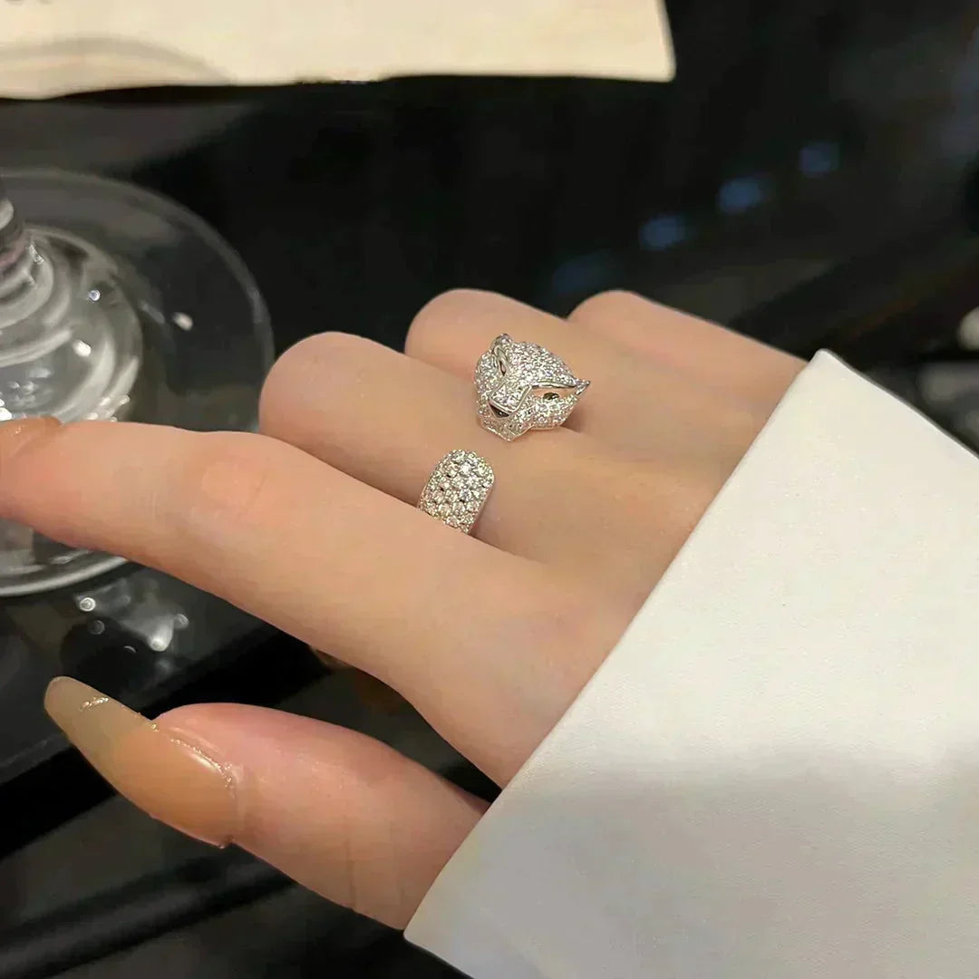 [Marin]PANTHERE 5.5MM ALL DIAMOND RING