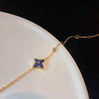 [Marin-Jewelry]COLOR STAR PINK GOLD DIAMOND BRACELET