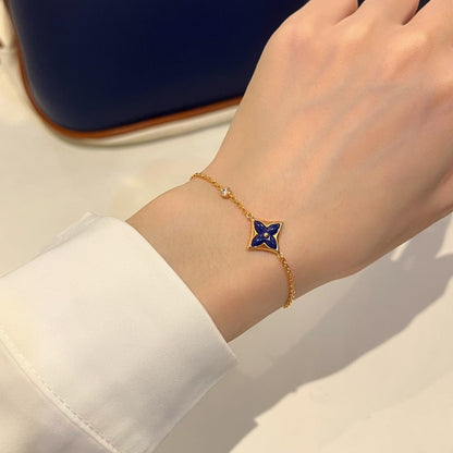 [Marin-Jewelry]COLOR STAR PINK GOLD DIAMOND BRACELET