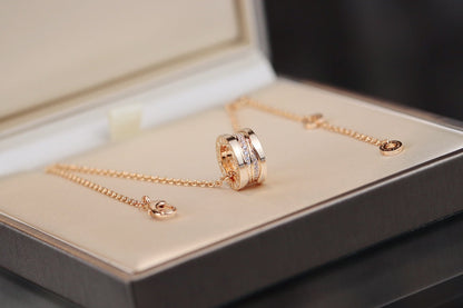 [Marin]ZERO 1 PINK GOLD DIAMOND NECKLACE