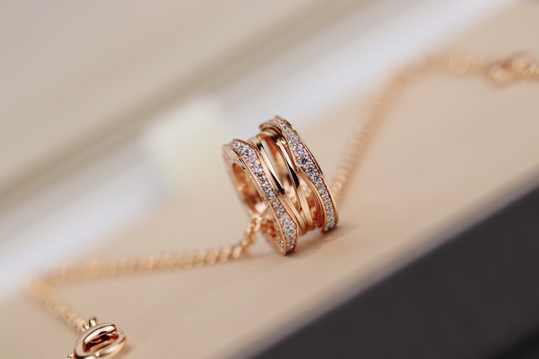 [Marin]ZERO 1 PINK GOLD NECKLACE
