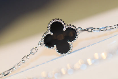 [Marin]CLOVER 20 MOTIFS ONYX DIAMOND SILVER