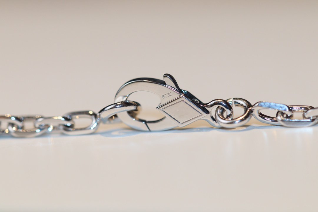 [Marin-Jewelry]CLOVER 20 MOTIFS ONYX DIAMOND SILVER