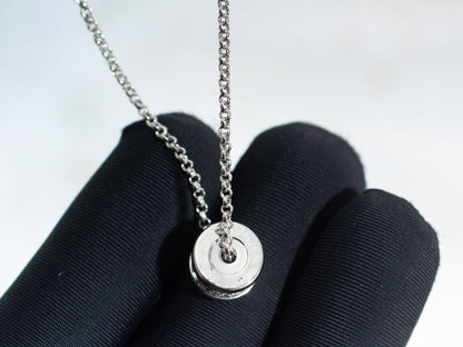 [Marin]ZERO 1 SILVER DIAMOND NECKLACE