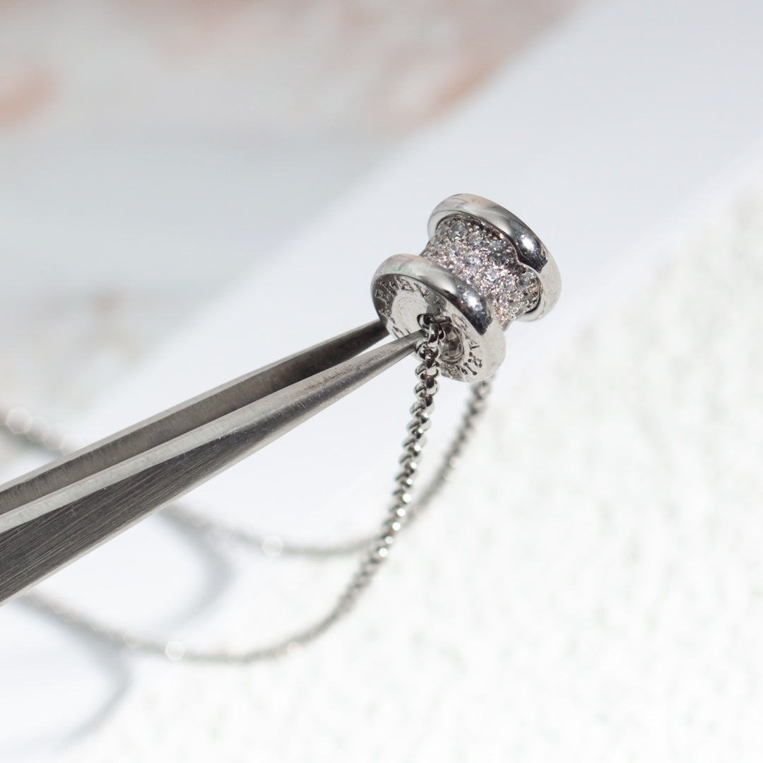 [Marin]ZERO 1 SILVER DIAMOND NECKLACE